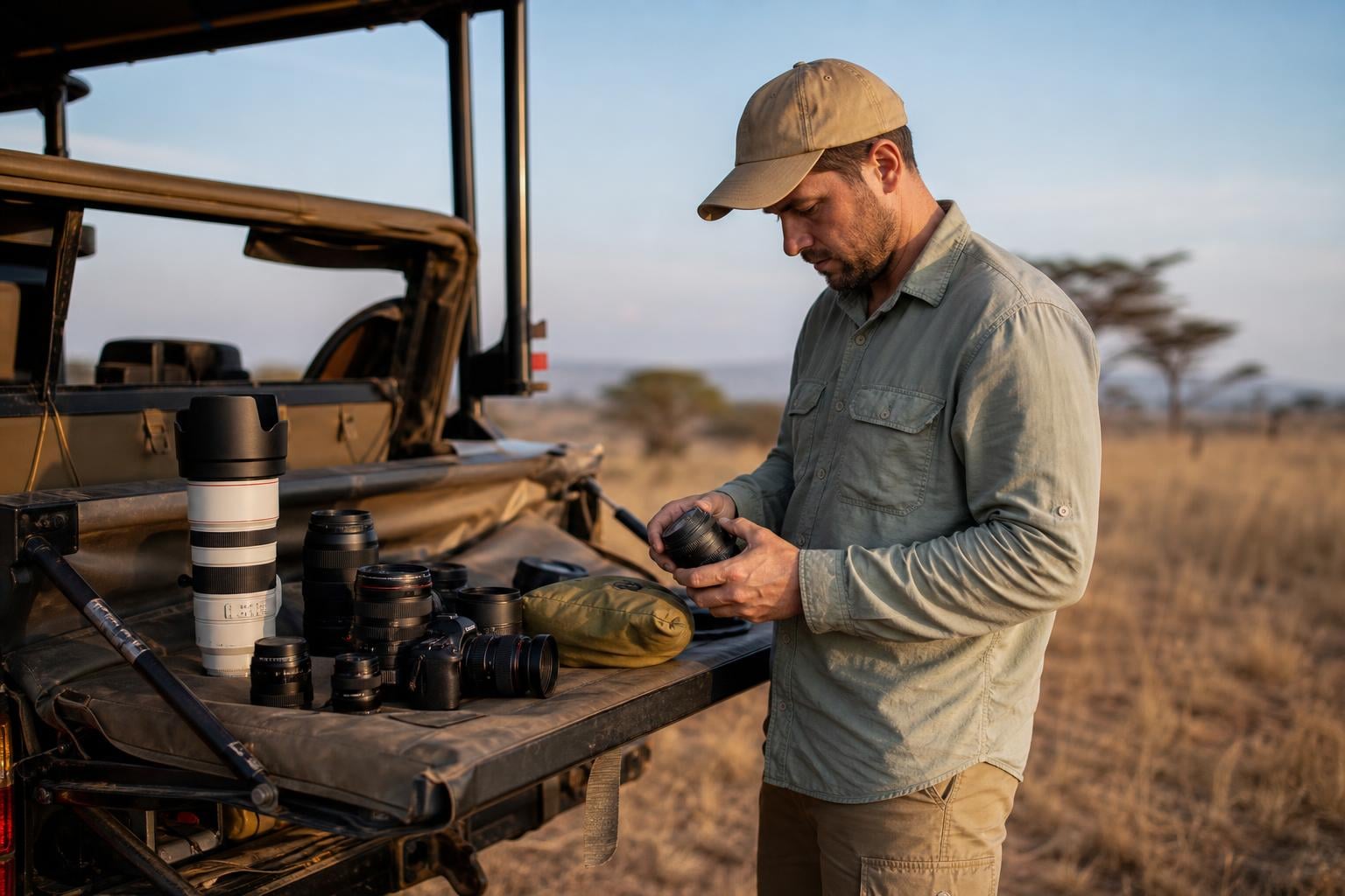 safari photography gear